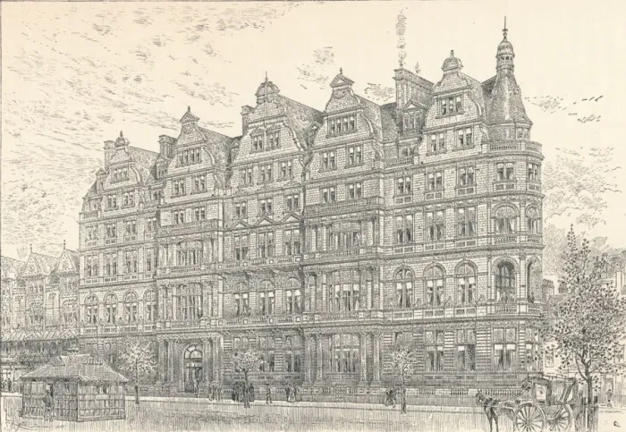 Framed Print : Constitutional Club, 1896 Framed Print : Constitutional Club, 1896