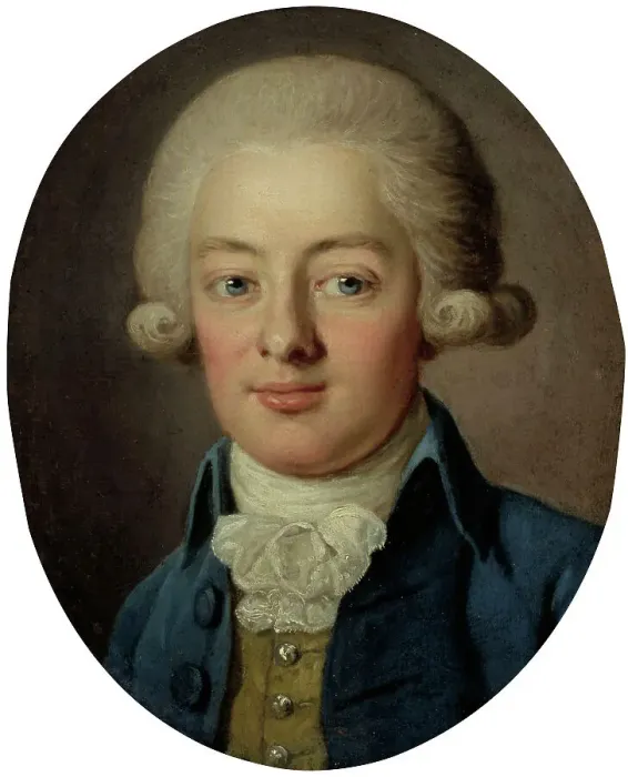 Framed Print : Consul Konrad Arvid Johan Mandorf, 1744-1793. Creator: Per Krafft the Elder Framed Print : Consul Konrad Arvid Johan Mandorf, 1744-1793. Creator: Per Krafft the Elder