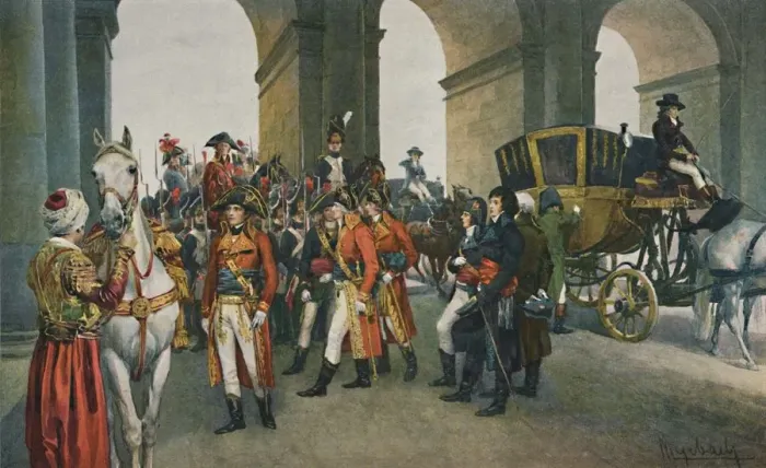 Framed Print : The Consuls Take Possession of the Tuileries, 10 August 1792, (1896) Framed Print : The Consuls Take Possession of the Tuileries, 10 August 1792, (1896)