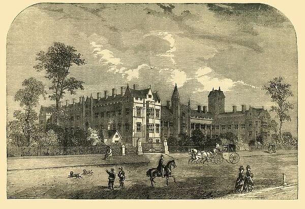 The Consumption Hospital, Brompton, c1876. Creator: Unknown