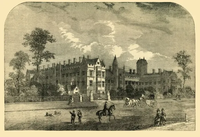 Framed Print : The Consumption Hospital, Brompton, c1876. Creator: Unknown Framed Print : The Consumption Hospital, Brompton, c1876. Creator: Unknown