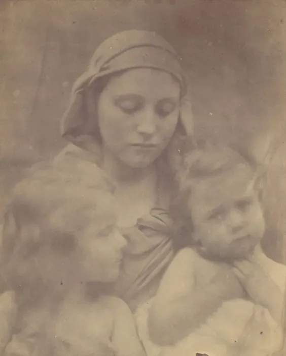 Framed Print : Contemplations, 1864. Creator: Julia Margaret Cameron Framed Print : Contemplations, 1864. Creator: Julia Margaret Cameron