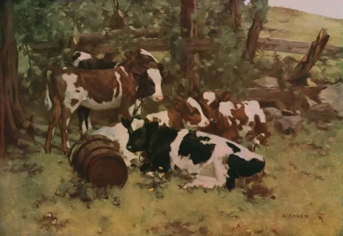 Framed Print : Contentment, c1903, (c1930). Creator: David Gauld Framed Print : Contentment, c1903, (c1930). Creator: David Gauld