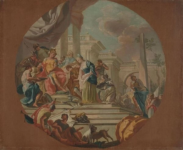 The Continence of Scipio, 1765-1770. Creator: Giacinto Diana