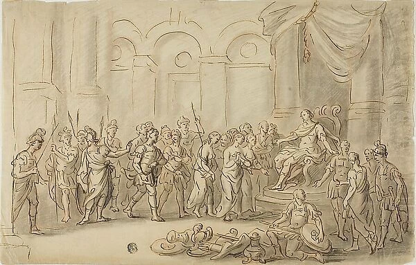 The Continence of Scipio, n.d. Creator: Unknown