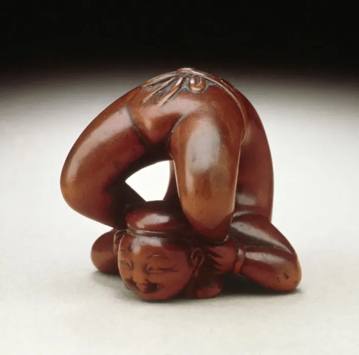 Framed Print : Contortionist, 18th century. Creator: Unknown Framed Print : Contortionist, 18th century. Creator: Unknown
