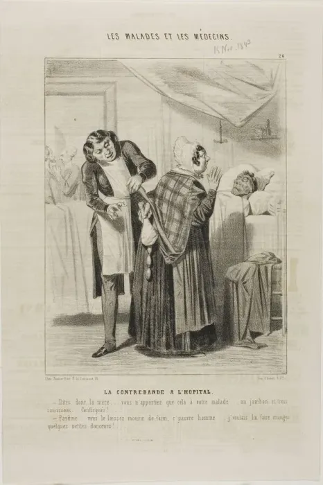 Framed Print : Contraband at the Hospital (plate 26), 1843. Creator: Charles Emile Jacque Framed Print : Contraband at the Hospital (plate 26), 1843. Creator: Charles Emile Jacque