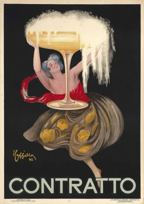Framed Print : Contratto, 1922 Framed Print : Contratto, 1922