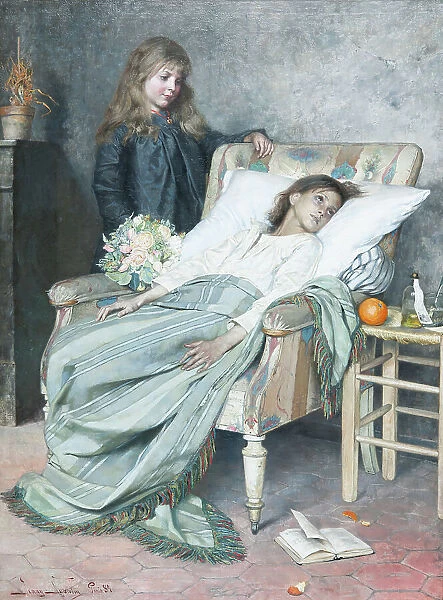 The convalescent, 1884. Creator: Jenny Nystrom