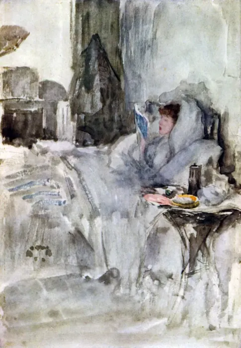 Framed Print : The Convalescent, 19th century, (1933). Artist: James Abbott McNeill Whistler Framed Print : The Convalescent, 19th century, (1933). Artist: James Abbott McNeill Whistler