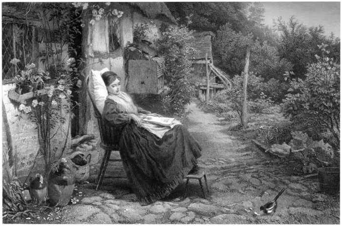 Framed Print : The Convalescent, c1930s. Artist: C Cousen Framed Print : The Convalescent, c1930s. Artist: C Cousen