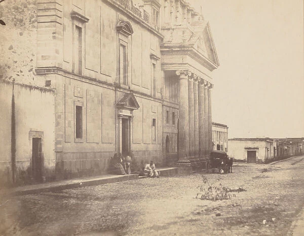 [Convent in La Cruz], 1867. Creator: Francois Aubert