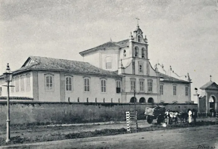 Framed Print : Convento da Luz, 1895. Artist: Paulo Kowalsky Framed Print : Convento da Luz, 1895. Artist: Paulo Kowalsky