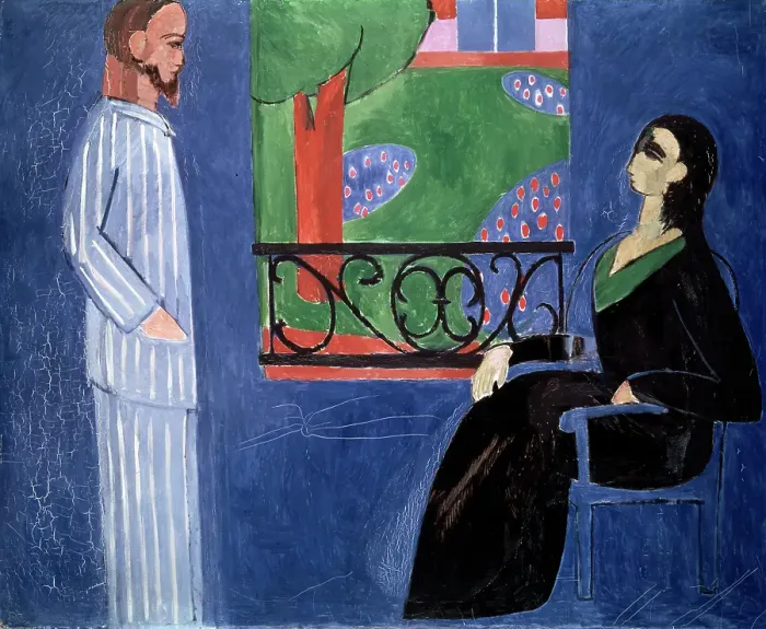 Framed Print : The Conversation, 1908-1912. Creator: Henri Matisse. The Conversation, 1908-1912. Creator: Henri Matisse Framed Print : The Conversation, 1908-1912. Creator: Henri Matisse. The Conversation, 1908-1912. Creator: Henri Matisse