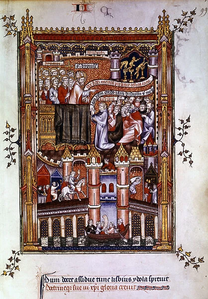 The conversion of Lisbius, 1317