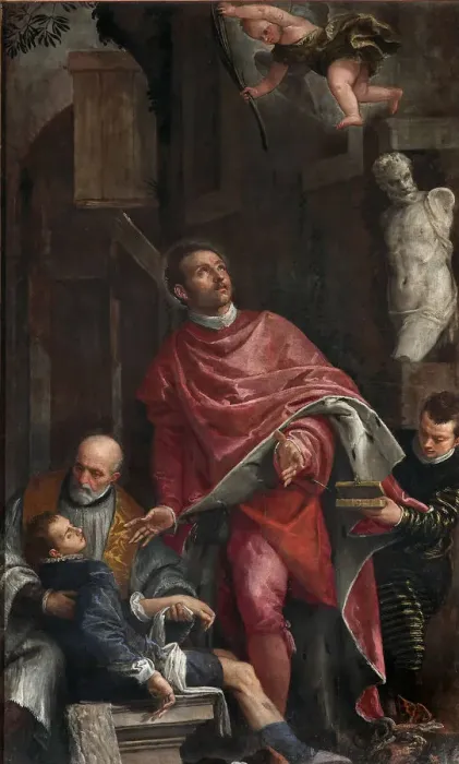 Framed Print : The Conversion of Saint Pantaleon Framed Print : The Conversion of Saint Pantaleon