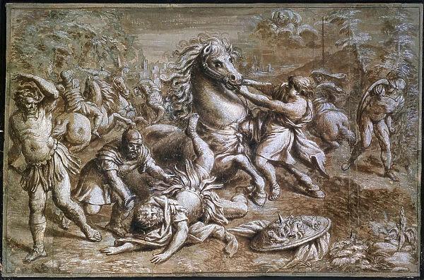 The Conversion of Saint Paul, 17th century. Artist: Pietro da Cortona