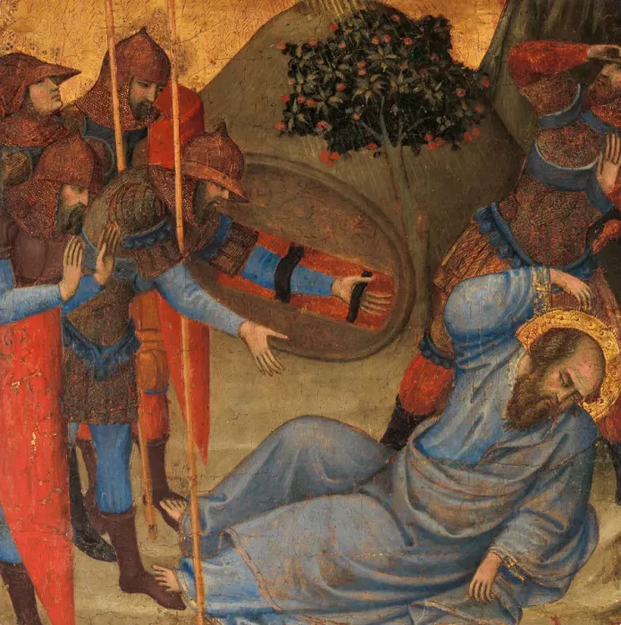Framed Print : The Conversion of Saint Paul, ca. 1391-92. Creator: Spinello Aretino Framed Print : The Conversion of Saint Paul, ca. 1391-92. Creator: Spinello Aretino