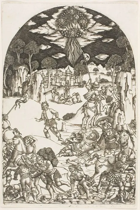 Framed Print : The Conversion of Saint Paul, n.d. Creator: Unknown Framed Print : The Conversion of Saint Paul, n.d. Creator: Unknown