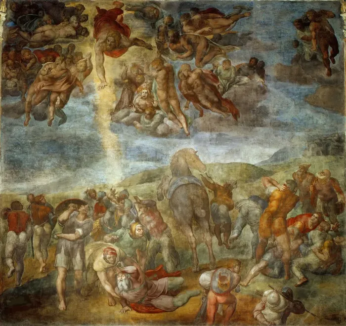 Framed Print : The Conversion of Saul, Between 1542 and 1545 Framed Print : The Conversion of Saul, Between 1542 and 1545