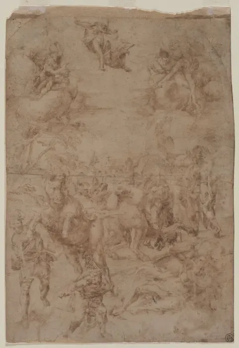 Framed Print : The Conversion of St. Paul, after 1575. Creator: Lelio Orsi (Italian, 1511-1587) Framed Print : The Conversion of St. Paul, after 1575. Creator: Lelio Orsi (Italian, 1511-1587)