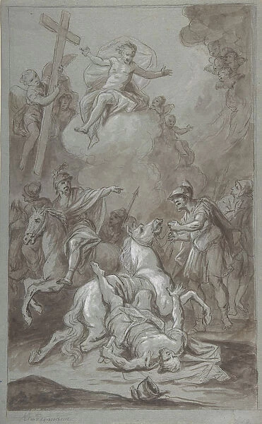 The Conversion of St. Paul (recto); The Execution of the Prisoner (verso)