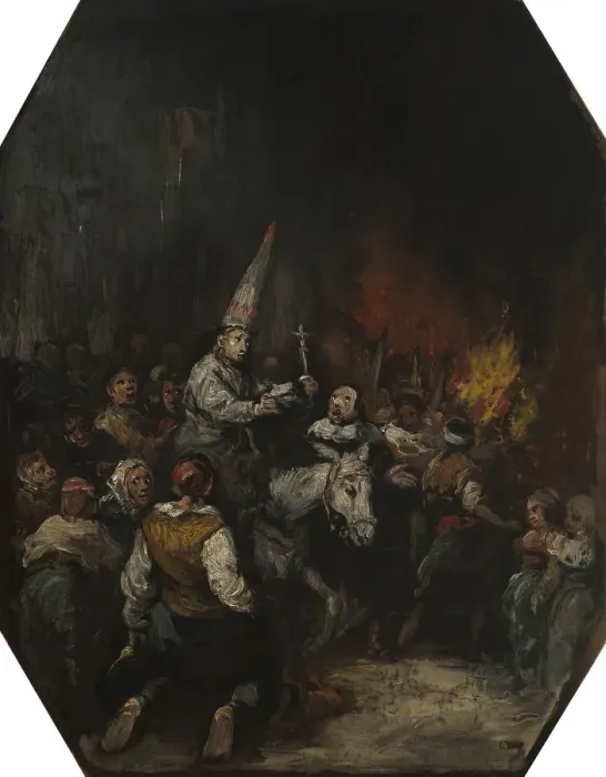 Framed Print : Convicted by the inquisition, ca 1860. Artist: Lucas Velazquez, Eugenio (1817-1870) Framed Print : Convicted by the inquisition, ca 1860. Artist: Lucas Velazquez, Eugenio (1817-1870)