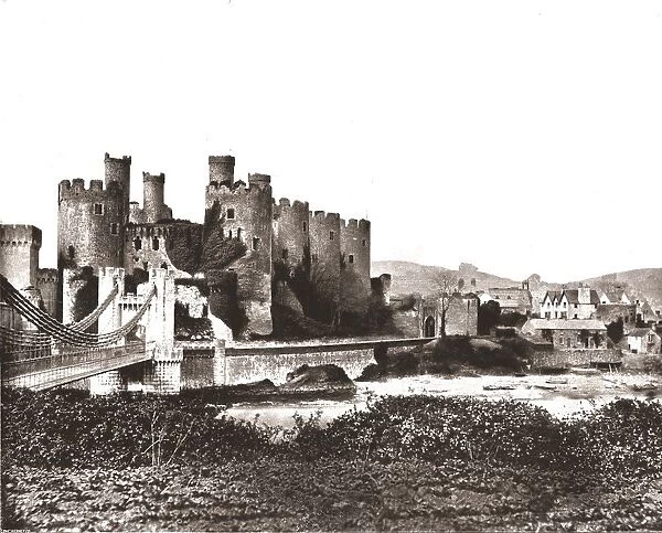 Conway Castle, North Wales, 1894. Creator: Unknown