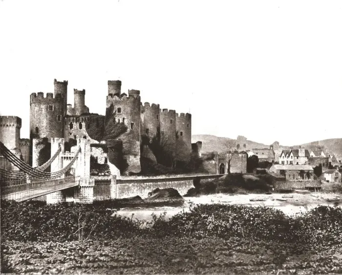 Framed Print : Conway Castle, North Wales, 1894. Creator: Unknown Framed Print : Conway Castle, North Wales, 1894. Creator: Unknown