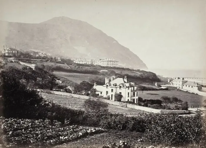Framed Print : Conway Castle From The Road (689), Printed 1860 circa. Creator: Francis Bedford