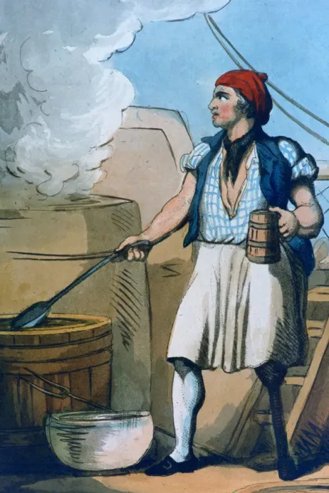 Framed Print : Cook, 1799. Artist: Thomas Rowlandson Framed Print : Cook, 1799. Artist: Thomas Rowlandson