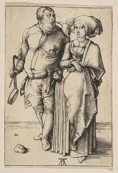 The Cook and His Wife, ca. 1496. Creator: Albrecht Durer