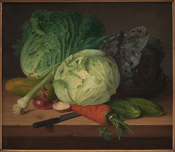 Cook's Herbs, 1823. Creator: Johannes Ludvig Camradt