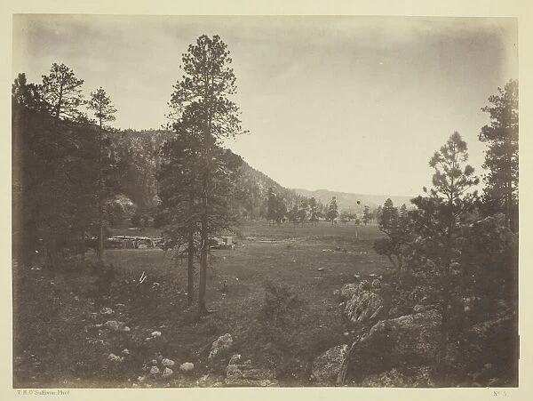 Cooley's Park, Sierra Blanca Range, Arizona, 1873. Creator: Tim O'Sullivan