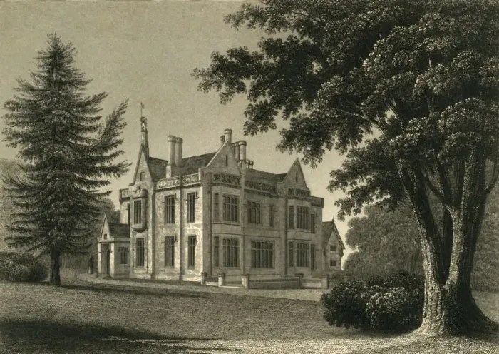 Framed Print : Coolhurst, 1835. Creator: Charles J Smith Framed Print : Coolhurst, 1835. Creator: Charles J Smith