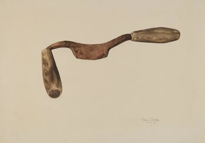 Framed Print : Coopers Chamfer Knife, 1938. Creator: Thomas Dooley Framed Print : Coopers Chamfer Knife, 1938. Creator: Thomas Dooley