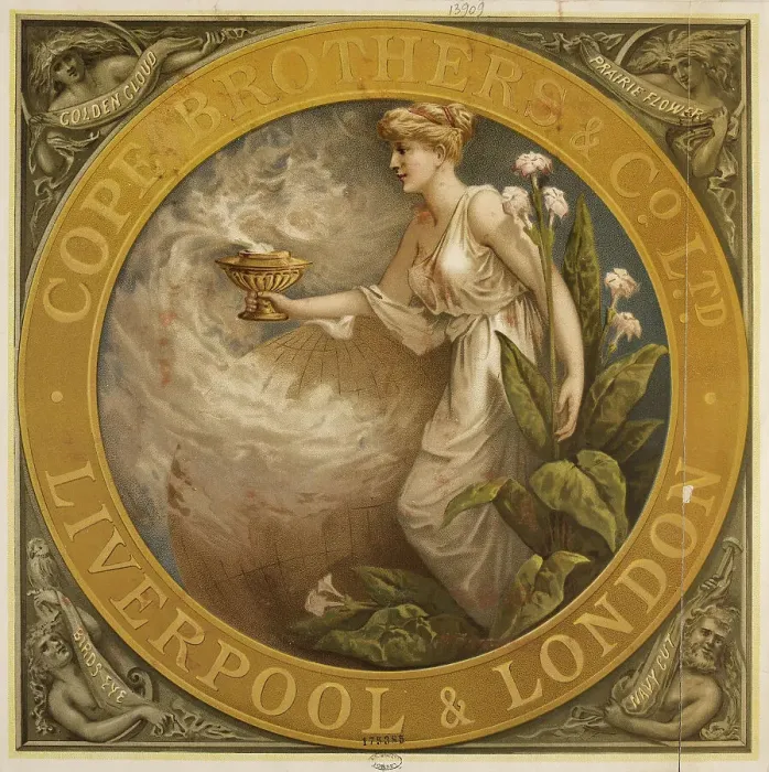 Framed Print : Cope Bros & Co, c. 1890. Creator: Anonymous. Cope Bros & Co, c. 1890. Creator: Anonymous Framed Print : Cope Bros & Co, c. 1890. Creator: Anonymous. Cope Bros & Co, c. 1890. Creator: Anonymous