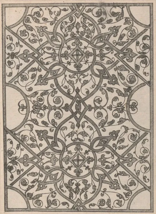 Framed Print : Copies after the Livre contenant passement de moresques, 19th century (?) Framed Print : Copies after the Livre contenant passement de moresques, 19th century (?)