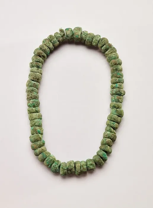 Framed Print : Copper beads, 1200-1400. Creator: Unknown Framed Print : Copper beads, 1200-1400. Creator: Unknown