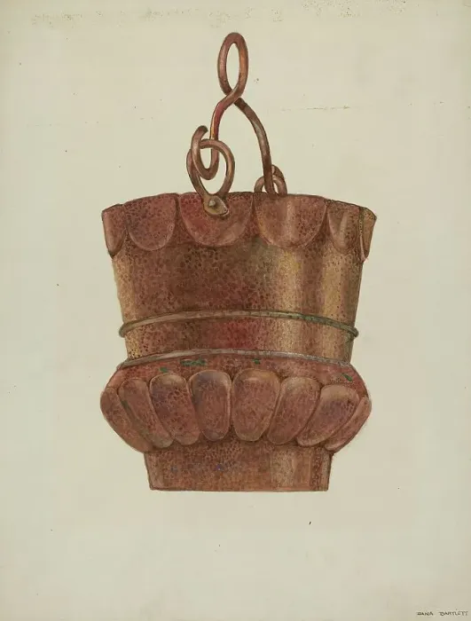 Framed Print : Copper Bucket, c. 1940. Creator: Dana Bartlett Framed Print : Copper Bucket, c. 1940. Creator: Dana Bartlett