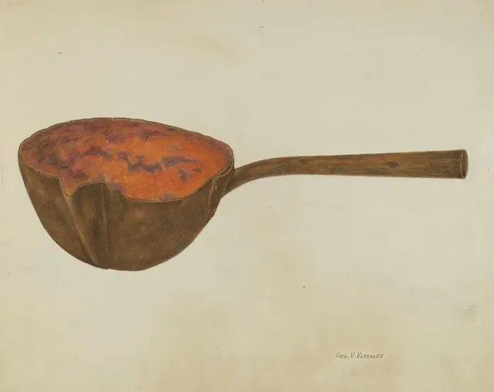 Framed Print : Copper Dipper, c. 1937. Creator: George V. Vezolles Framed Print : Copper Dipper, c. 1937. Creator: George V. Vezolles