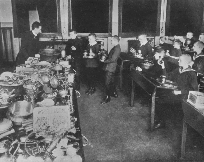 Framed Print : The copper shortage in Germany, 1915 Framed Print : The copper shortage in Germany, 1915