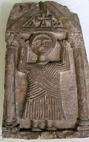 Coptic Funeral Stele, 3rd-4th century