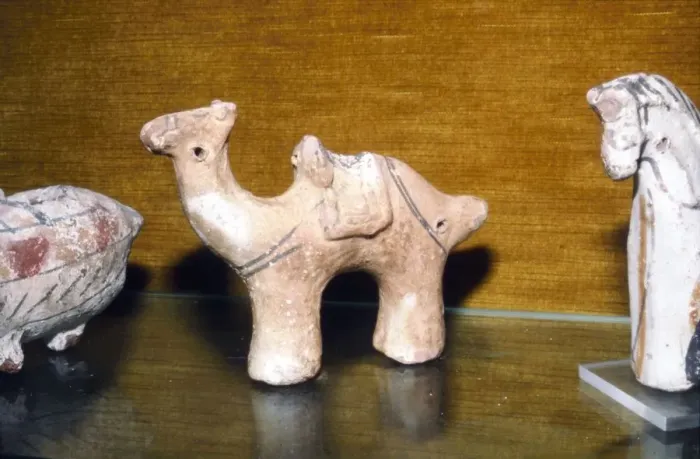 Framed Print : Coptic Terracotta Dromedary, from Egypt, 5th century Framed Print : Coptic Terracotta Dromedary, from Egypt, 5th century