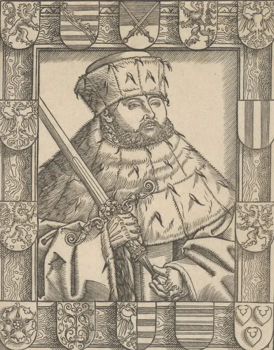 Framed Print : Copy of John Frederic the Magnanimous, in Electoral Robes Framed Print : Copy of John Frederic the Magnanimous, in Electoral Robes