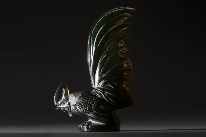 Framed Print : Coq Nain Lalique mascot. Creator: Unknown Framed Print : Coq Nain Lalique mascot. Creator: Unknown