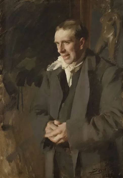 Framed Print : Coquelin Cadet, 1889. Creator: Anders Leonard Zorn Framed Print : Coquelin Cadet, 1889. Creator: Anders Leonard Zorn