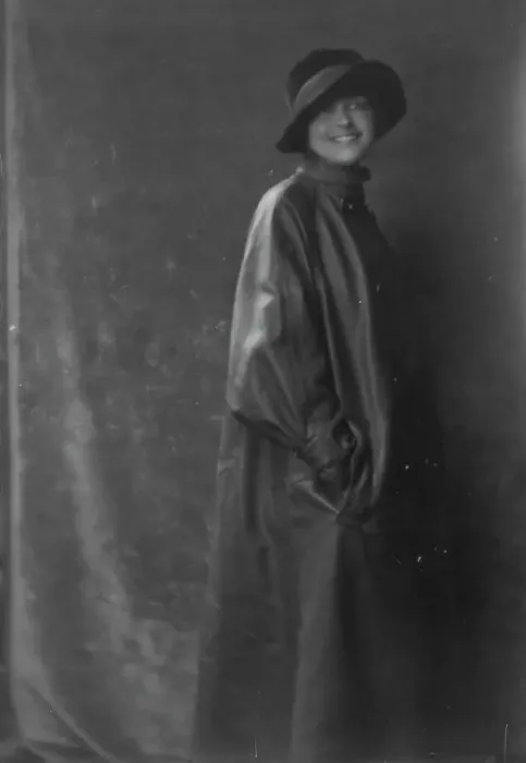 Framed Print : Corbin, Louise, Miss, portrait photograph, not before 1916. Creator: Arnold Genthe Framed Print : Corbin, Louise, Miss, portrait photograph, not before 1916. Creator: Arnold Genthe