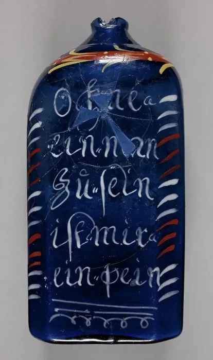 Framed Print : Cordial Bottle, c1775-1810. Creator: Unknown Framed Print : Cordial Bottle, c1775-1810. Creator: Unknown