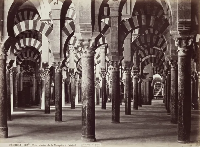 Framed Print : Cordoba, Vista Interior de la Mezquita O Cathedral, c1860. Creator: Juan Laurent Framed Print : Cordoba, Vista Interior de la Mezquita O Cathedral, c1860. Creator: Juan Laurent